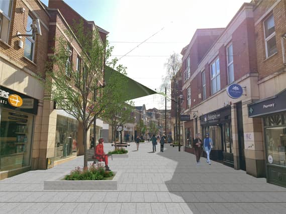 A visualisation of how Cruises Street may appear under the plans