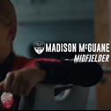 Madison McGuane, midfielder for Treaty United