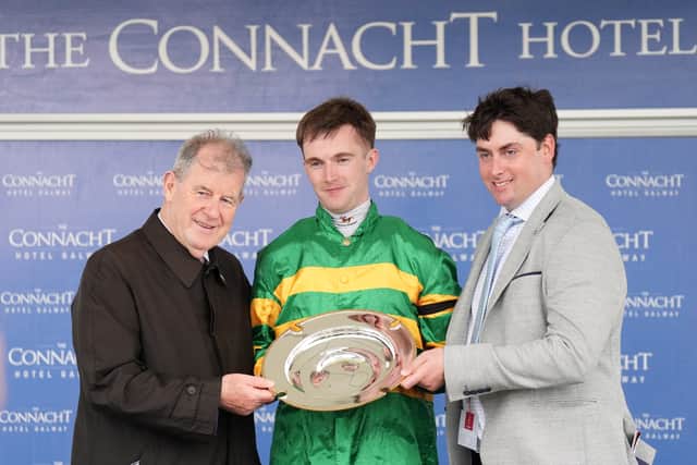 “I got a dream run and he galloped all the way to the line.”