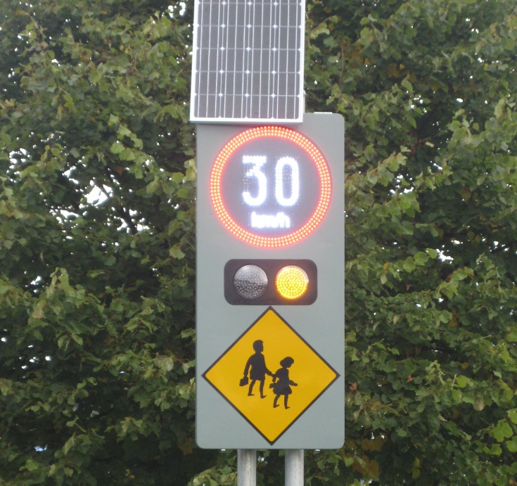 Batteries stolen from flashing safety lights at Laois schools