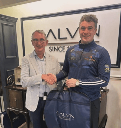 Jordan Lynam with John Butler of Galvin