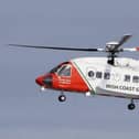The Irish Coast Guard's Rescue 118 helicopter was involved in the operation