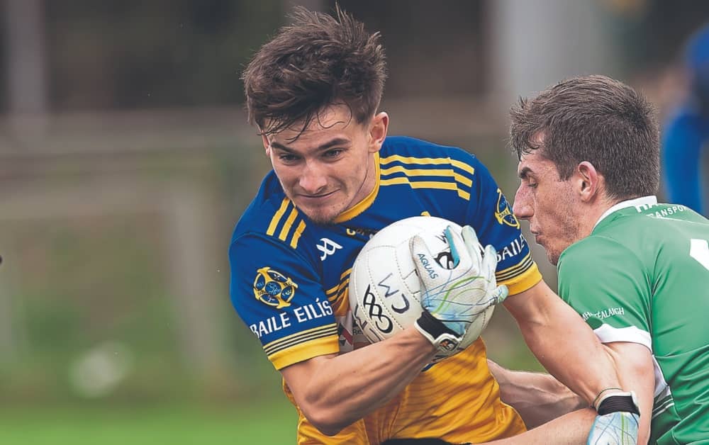 Ellistown (2024 JFC champions) player James Neilson in action