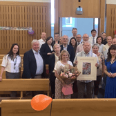 Seamus’ contribution to the Courts Service was acknowledged on Friday in Courtroom One