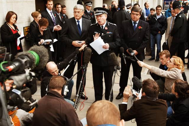 He clung on with the support of the home secretary, the Police Authority and most of all his senior officers, through a series of hurdles.