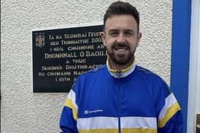 Ronan O'Donnell at Naomh Conaill GAA Club in Glenties