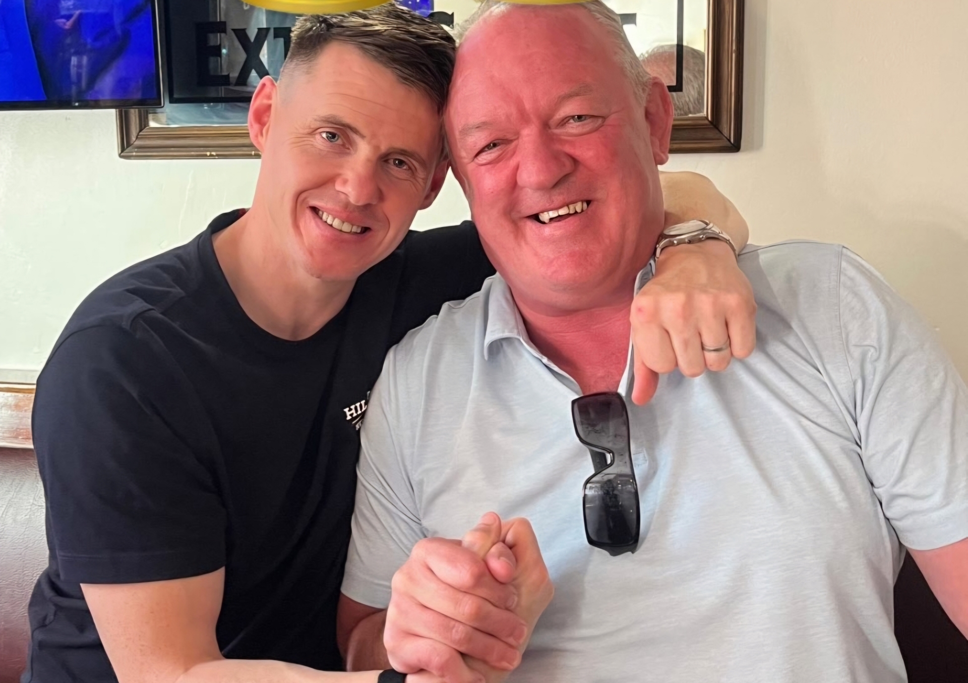 TJ Reid and Mick Galwey