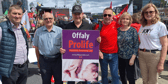 Members of Offaly Prolife at the 'Rally for Life' in Dublin last weekend