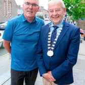 Seamie Moore (right) and Ger Dunne Image Conway Photography