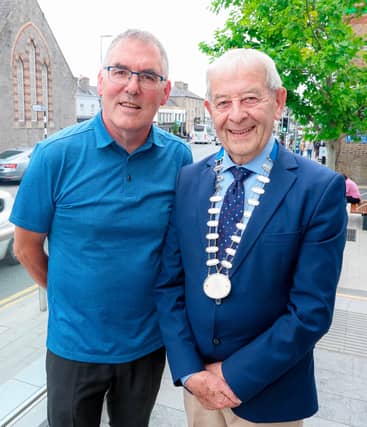 Seamie Moore (right) and Ger Dunne Image Conway Photography