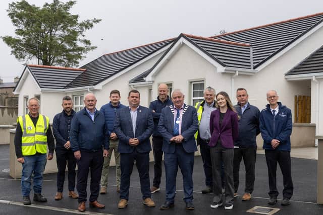 The visit by local councillors highlights the ongoing commitment to addressing housing needs within the district through sustainable and phased development.