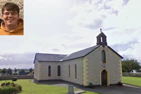 Colm Lynch O'Sullivan and St Molua's Church in Ballaghamore