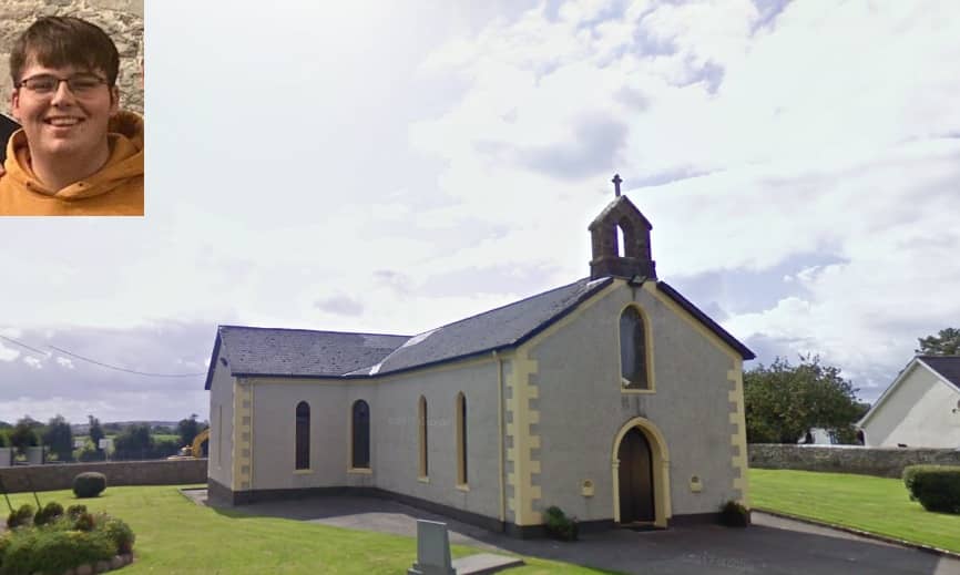 Colm Lynch O'Sullivan and St Molua's Church in Ballaghamore