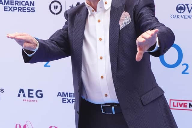 The singer was awarded alongside Rick Astley, who received the outstanding achievement in music award; Noah Kahan, who was handed the best male award; and band Idles, who were named best live act.