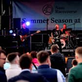 After Dark performing live at Naas Racecourse