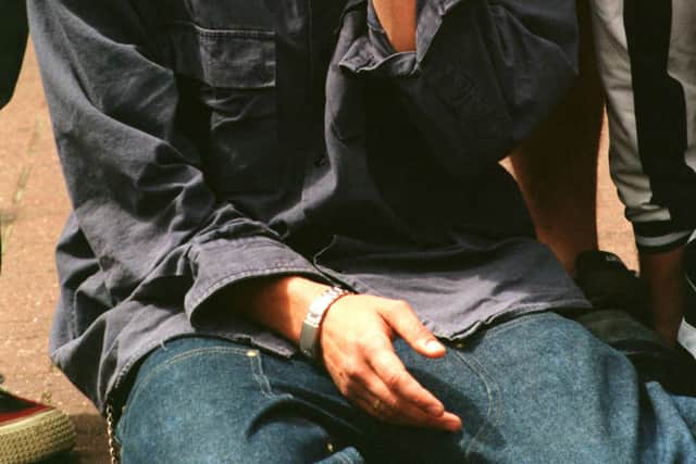 Blur also embraced more surf and skate-inspired fashion, including graphic Tees, beaded necklaces, preppy V-necks and skate shoes.