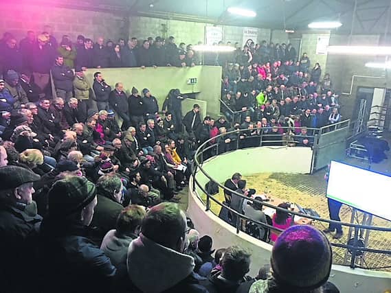 A selection of the crowd at the meeting which was held in Granard Mart.