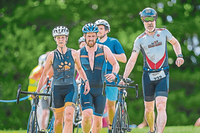 Companies across the county have been encouraged to get on their bikes and sign up for the relay option at this year’s Kilkenny Triathlon. Picture: Mark Desmond