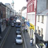 Ferryquay Street in Derry's city centre.