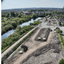 The King’s Island Flood Relief Scheme is well underway with construction works progressing  across several sites
