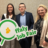 Anthony Hanniffy, Secretary of Tullamore Chamber, promoting Saturday's job fair