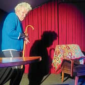 Rosemary Henderson will spend the evening playing a character who thinks she is immortal