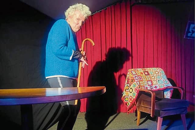 Rosemary Henderson will spend the evening playing a character who thinks she is immortal
