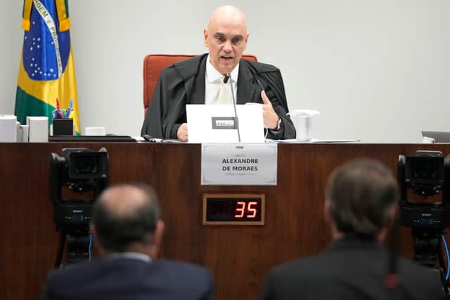 The defendants are standing trial on five counts: attempting to stage a coup, involvement in an armed criminal organisation, attempted violent abolition of the democratic rule of law, aggravated damage and deterioration of listed heritage.