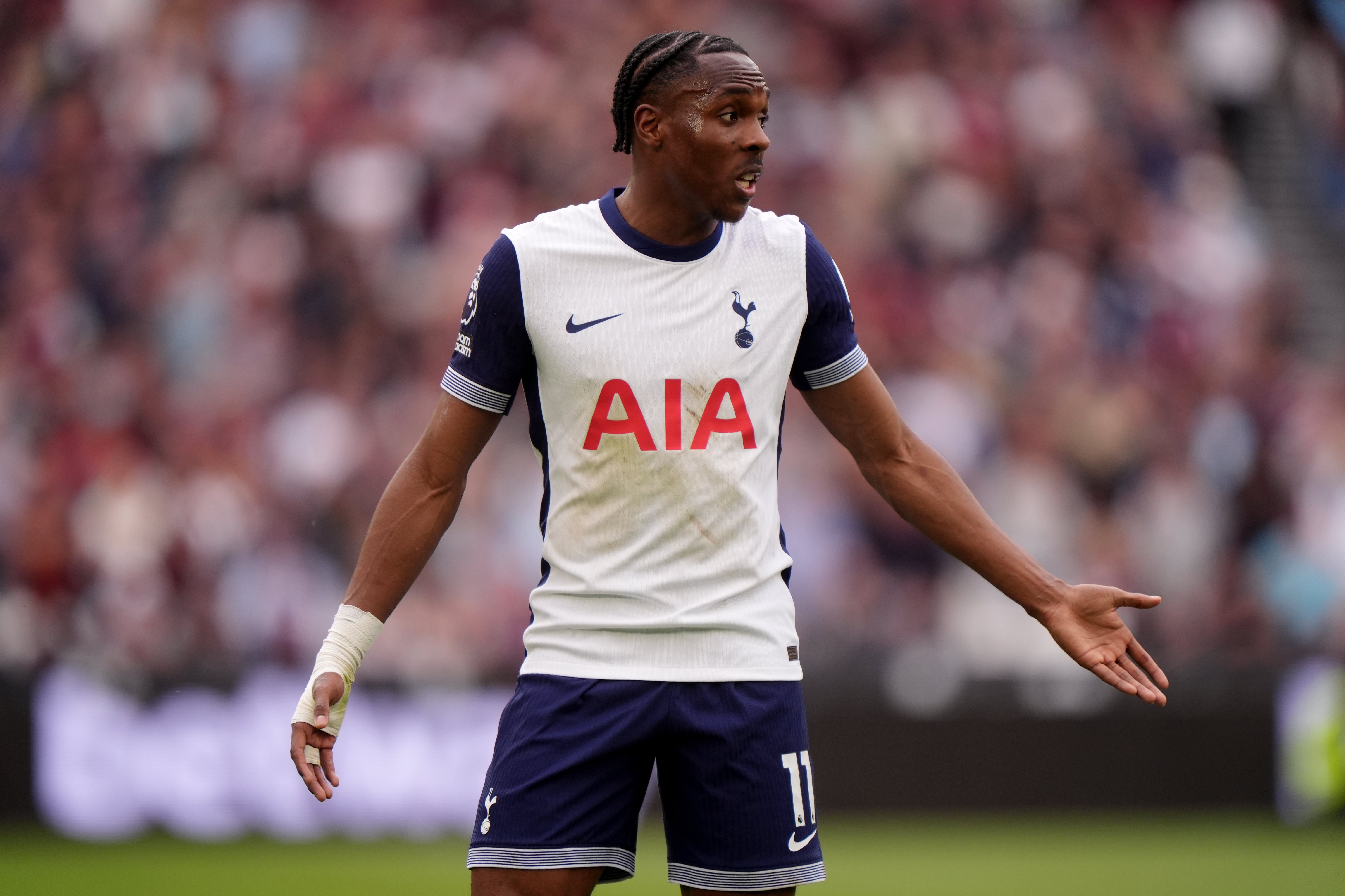 Tottenham complete permanent signing of Mathys Tel on six-year deal