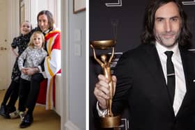 LEFT: Paul Lynch was presented with an honorary doctorate at University of Limerick in April, 2025. with his children Amelie and Elliot | PICTURE: Seán Curtin