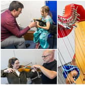 Taking part in previous annual open evenings in the Laois Music Centre Portlaoise