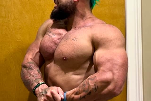 For clients who do choose to use steroids, John promotes veganism as a way of protecting internal health, seeing it as a form of “harm reduction”.