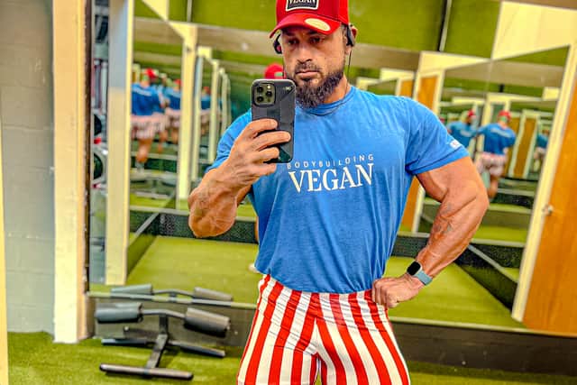 He has openly used performance-enhancing drugs in his bodybuilding career, but now actively deters clients from competing – naturally, or enhanced – citing the physical and mental damage of extreme competition preparation.