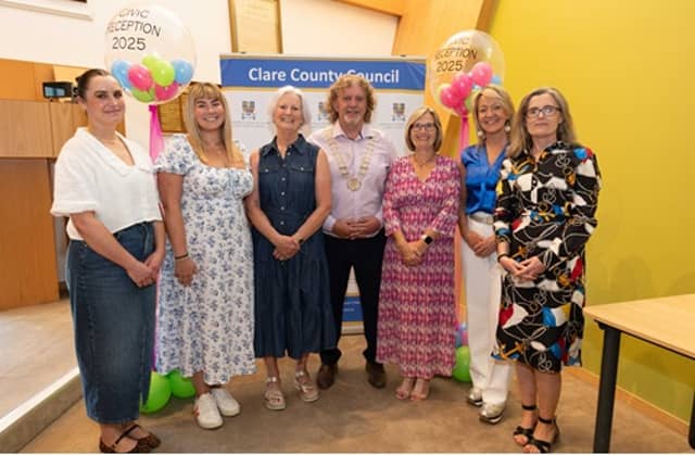 The reception was attended by foster carers, representatives of Tusla, Elected Members, Council officials and members of the wider community
