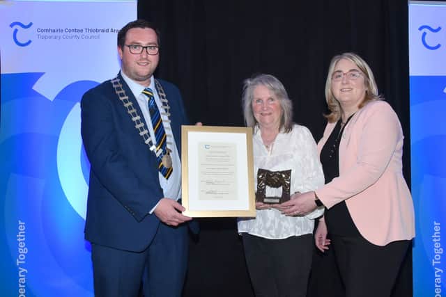 Carrick-on-Suir Sinn Féin Cllr David Dunne nominated the voluntary service for the award.