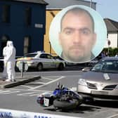 Noel Campion (inset) died after he was shot while travelling on a motorbike in Thomondgate