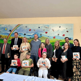 Minister of Justice, Jim O'Callaghan and his colleagues visited the Bedford Row Family Project