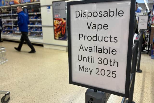 Disposable vapes ban to come into force in bid to improve health and ...