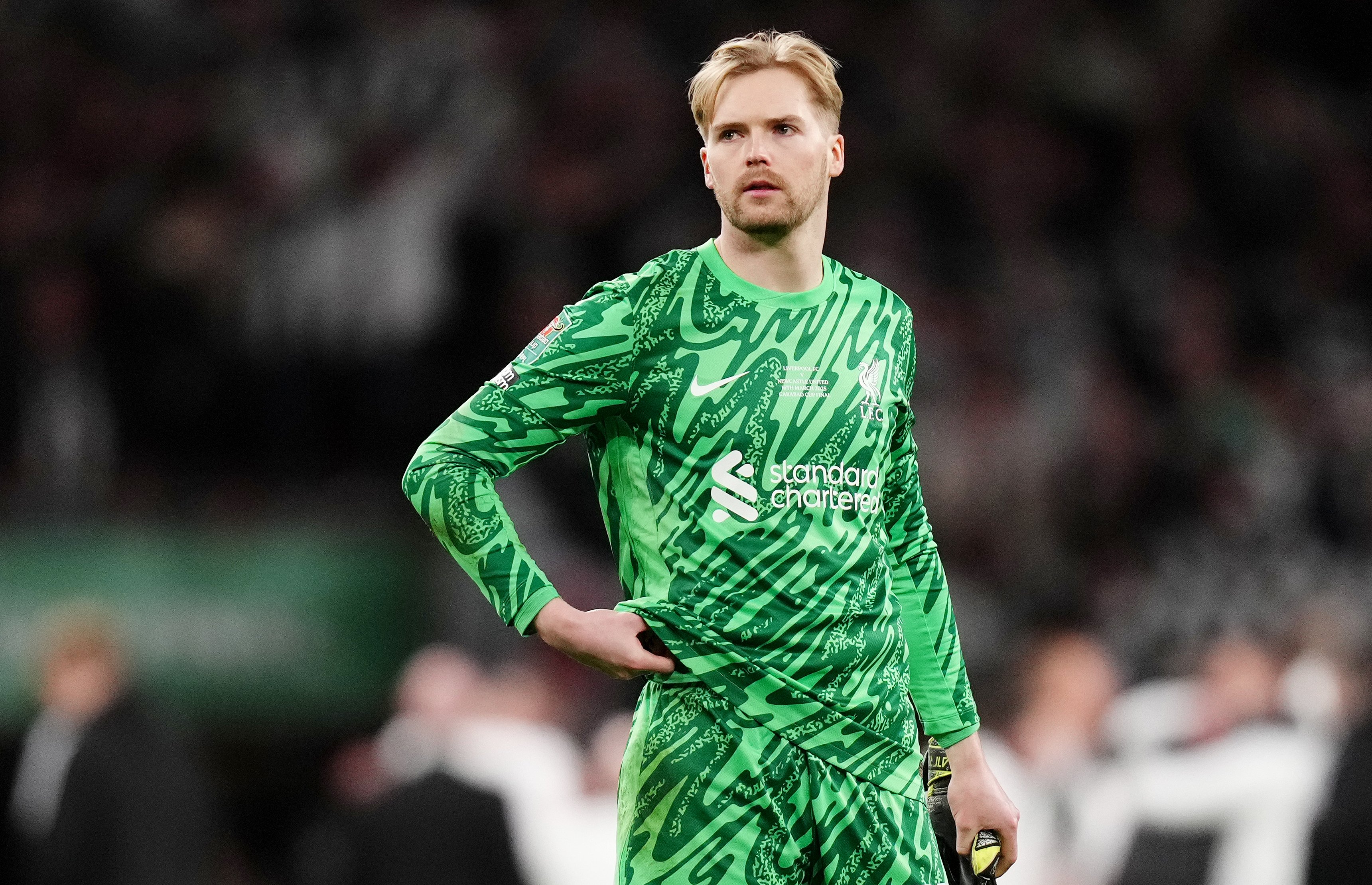 Brentford agree potential £18m deal for Liverpool keeper Caoimhin Kelleher