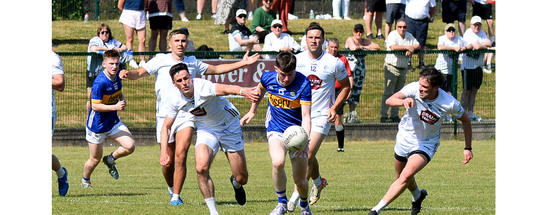 Tipperary's Cian Smith goes on the attack for Tipperary in the Tailteann Cup game against Kildare. Picture: Michael Boland