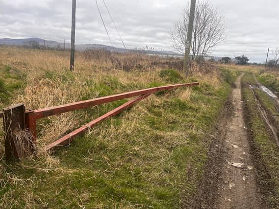 The disused piece of wasteland at Fatima Cllr Reilly wants turned into a public recreational space
