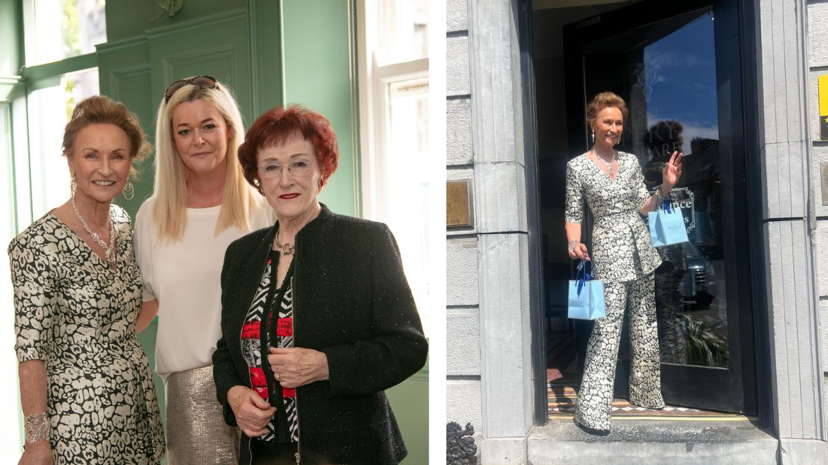 (left) Aileen Harris, a past Holman Lee Agency model, Dorothy Cantwell, who hosted Holman Lee Agency shows for some years and I, at the splendid soirée!  | PICTURE:  Salvatore Conte