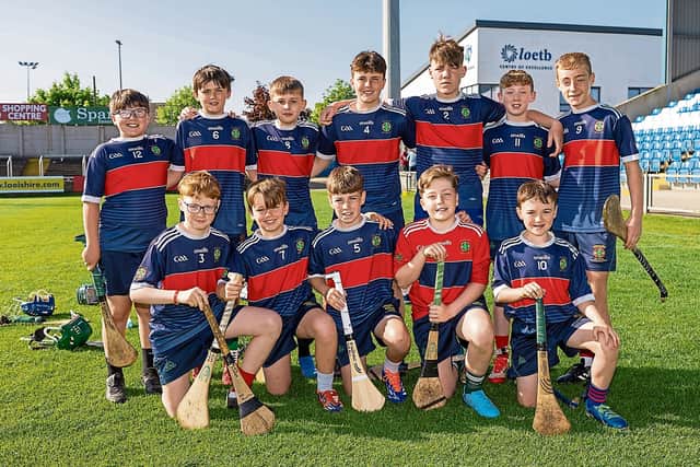 Just as extra time loomed, Sam Lyons stepped up with nerves of steel to slot over the winning free, sparking jubilant celebrations among the Portarlington supporters. TEAMS AND SCORERS BELOW PICTURE.