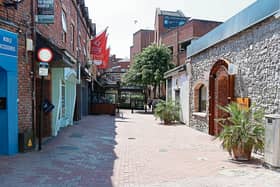 As far back as November 1969  councillors eyed Little Ellen Street for  pedestrianisation I PICTURE: Adrian Butler
