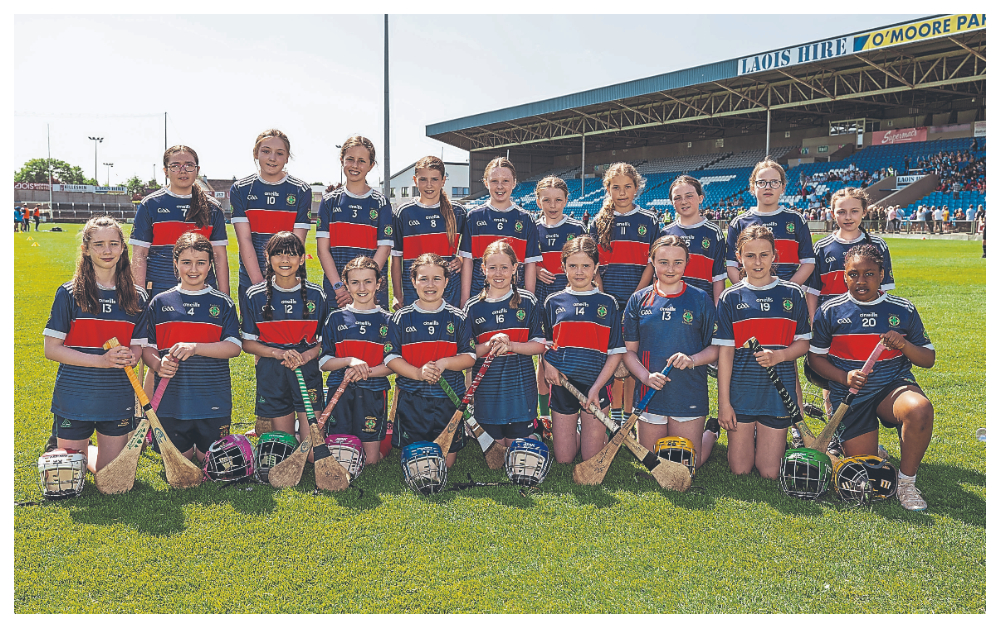 Gaelscoil Phortlaoise who played Scoil Bhríde Portlaoise at the Cumann na mBunscol finals in Laois Hire O’Moore Park. Picture: Alf Harvey.