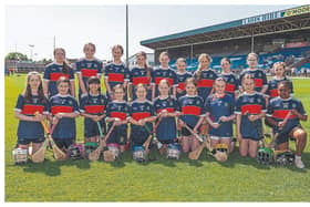 Gaelscoil Phortlaoise who played Scoil Bhríde Portlaoise at the Cumann na mBunscol finals in Laois Hire O’Moore Park. Picture: Alf Harvey.