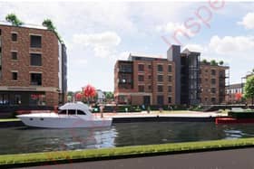 A design image of Mill Harbour in Sallins