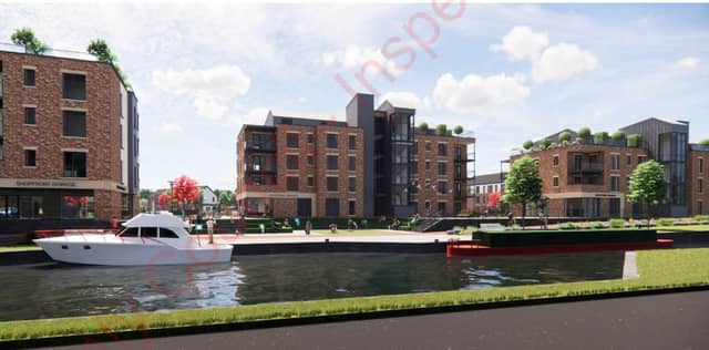 A design image of Mill Harbour in Sallins