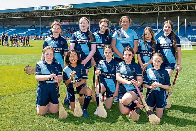 Mia Sobczyk then broke the deadlock for Scoil Bhríde, but there was barely time to celebrate before Megan Ní Cheallaigh brough Gaelscoil’s goal-tally into double figures. There was an eleventh goal late on when Niamh Ní Chlaonáin went on a brilliant solo run before lobbing the ball into the net to bring the game to a close. TEAMS AND SCORERS BELOW PICTURES.
