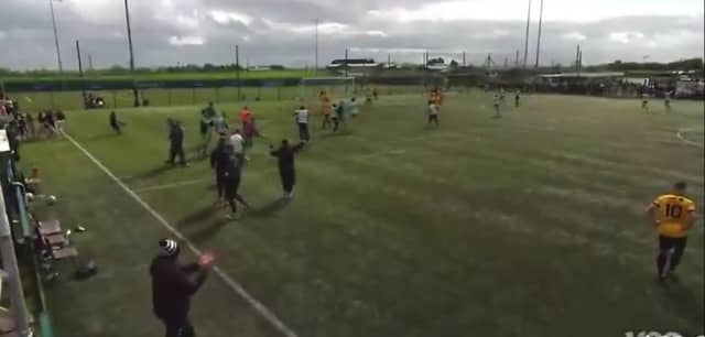 Mikey Drennan bagged a late winner for Evergreen